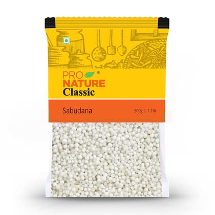 Pro Nature Classic Sabudana, 500G