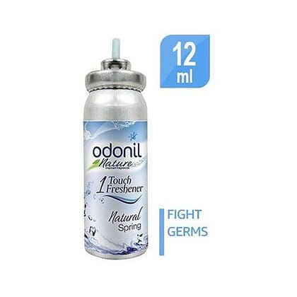 Dabur One Touch Air Purifier Freshener, Natural Spring Refill, 12 Ml