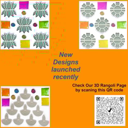 The Brown Box 3D Rangoli Making kit,Shree Yantra Rangoli,Rangoli Stencils,Rangoli Stickers,Pongal Rangoli,Rangoli Powder,Rangoli mat,Floating Rangoli,Pooja Decoration Items, Shree Yantra