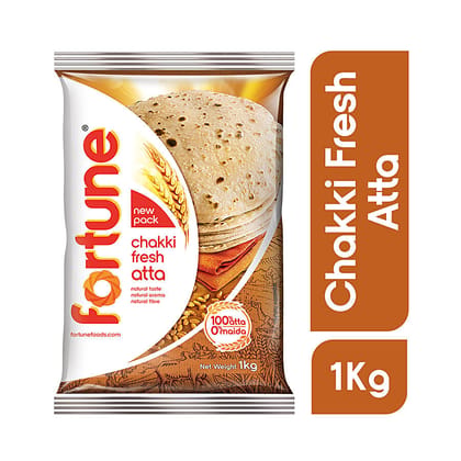Fortune Chakki Fresh Atta, 1Kg