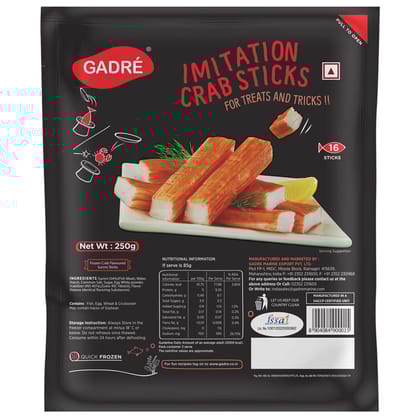 Gadre Surimi Crab Sticks, 250G