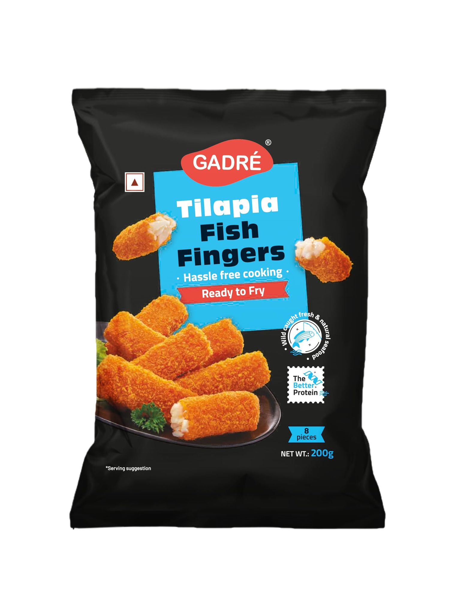 Gadre Tilapia Fish Fingers, 200G