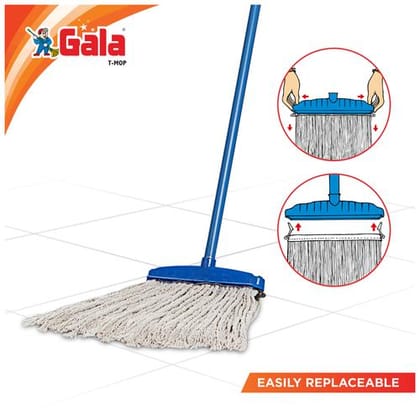 Gala Cotton Cloth Refill For T, Mop, (Without Stick/Rod), 1 Pc