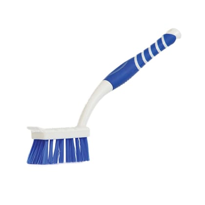 Gala Stylo Dish And Kitchen Sink Brush, White, Blue, Pack Of 1 Pieces