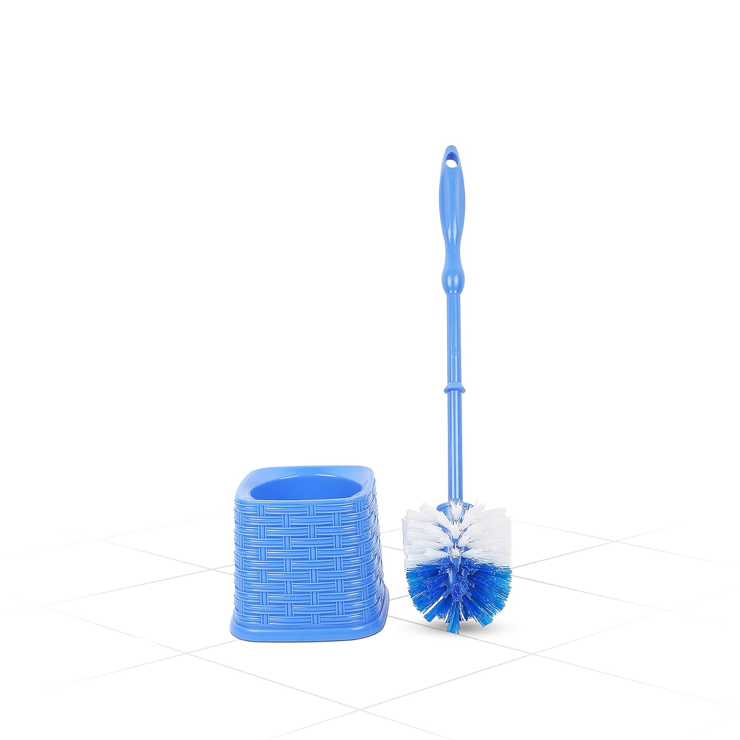 Gala Toilet Brush With Storage, Toilet Cleaning Brush With Container, Bathroom Brush(Multicolour, Pack Of 1)