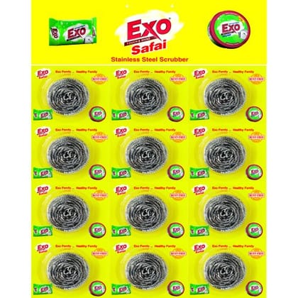 Exo Safai Steel Scrubber