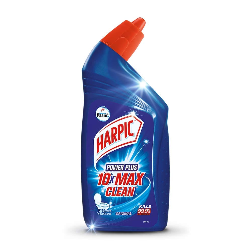 Harpic Power Plus Toilet Cleaner Original, 650 Ml (500 Ml+ 30 % Free)