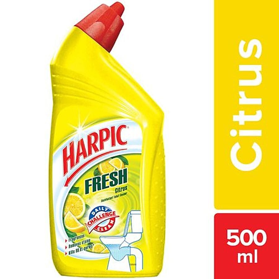 Harpic Fresh Toilet Cleaner, Citrus, 500 Ml