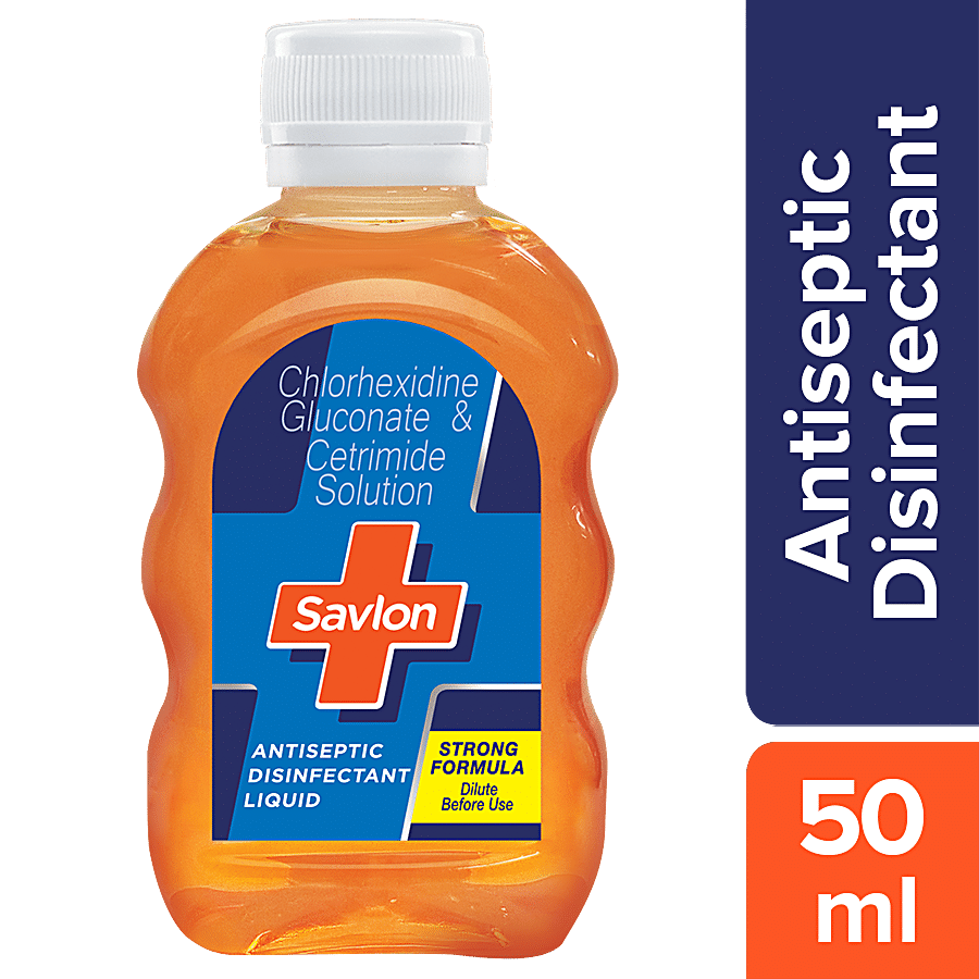 Savlon Antiseptic, Disinfectant Liquid, 50 Ml Bottle