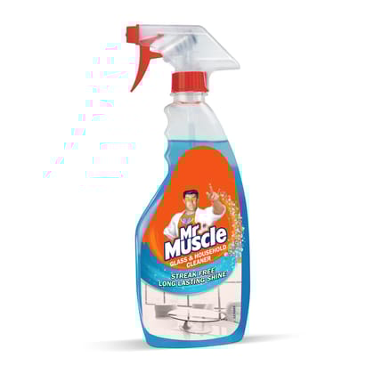 Mr. Muscle Glass And Surface Cleaner Spray, Household & All Glass Cleaner, 500Ml