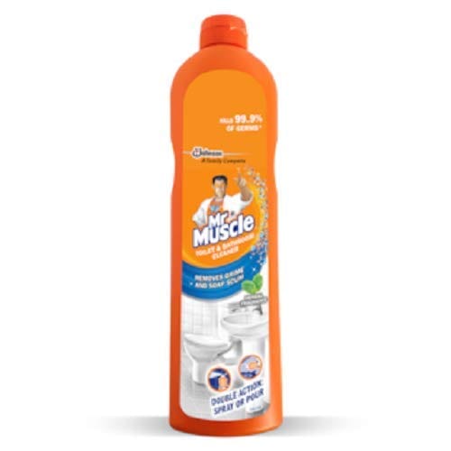 Mr. Muscle Toilet And Bathroom Cleaner, 450 Ml