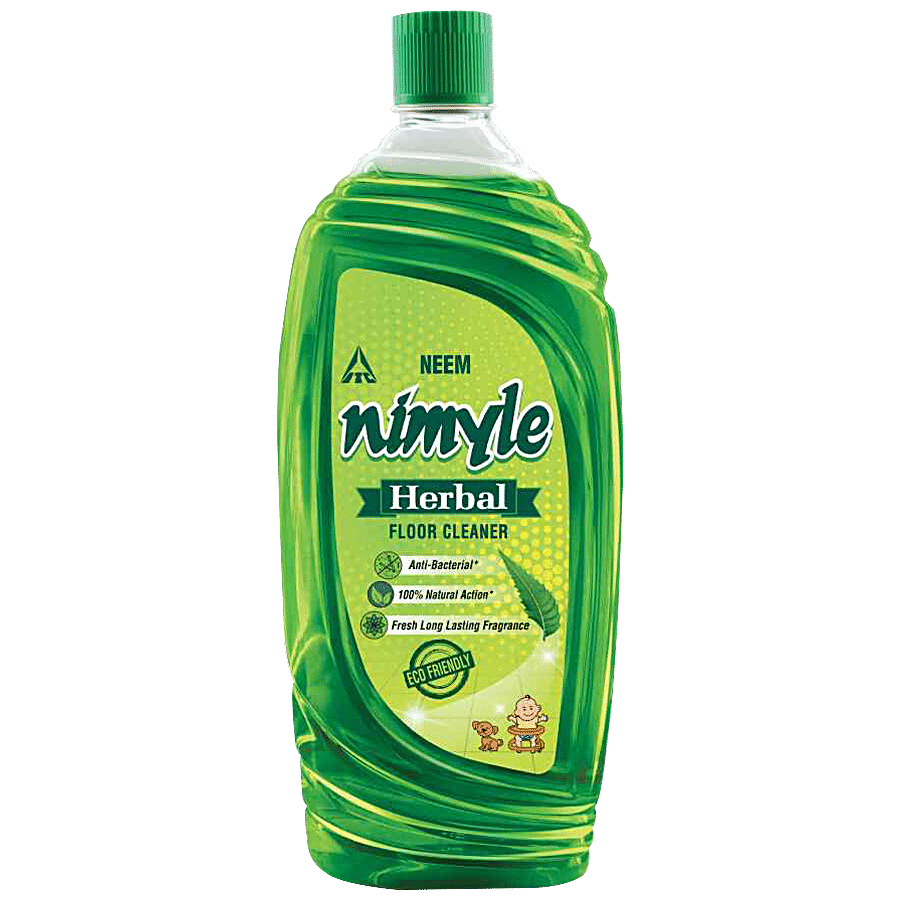 Nimyle Floor Cleaner, Herbal, With Power Of Neem, 975 Ml