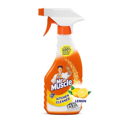 Mr Muscle Kitchen Cleaner, Lemon, 200Ml Bottle