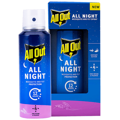 All Out All Night Mosquito Killer Spray - 30 Ml