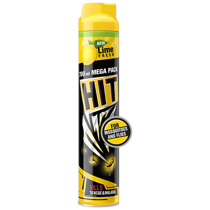 HIT Mosquito & Fly Killer Spray - Lime Fragrance, 700 ml