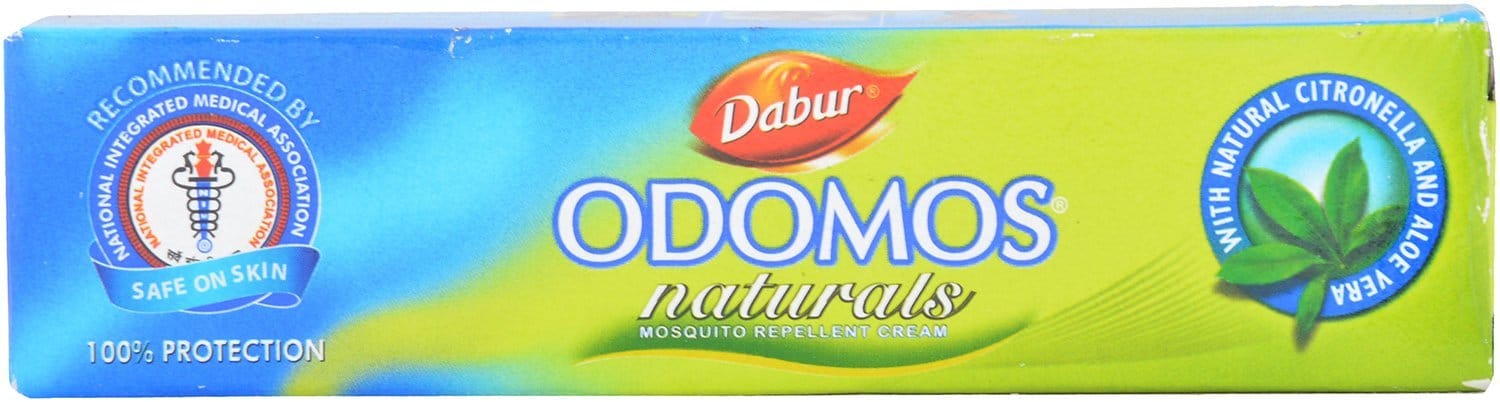 Dabur Odomos Naturals Mosquito Repellent, Cream, 25G Pack