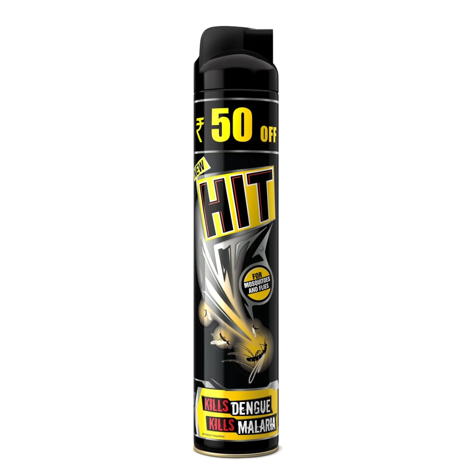 Hit Flying Insect Killer, Mosquito & Fly Killer Spray, Instant Kill, Protection From Dengue & Malaria, 625Ml (Pack Of 1)