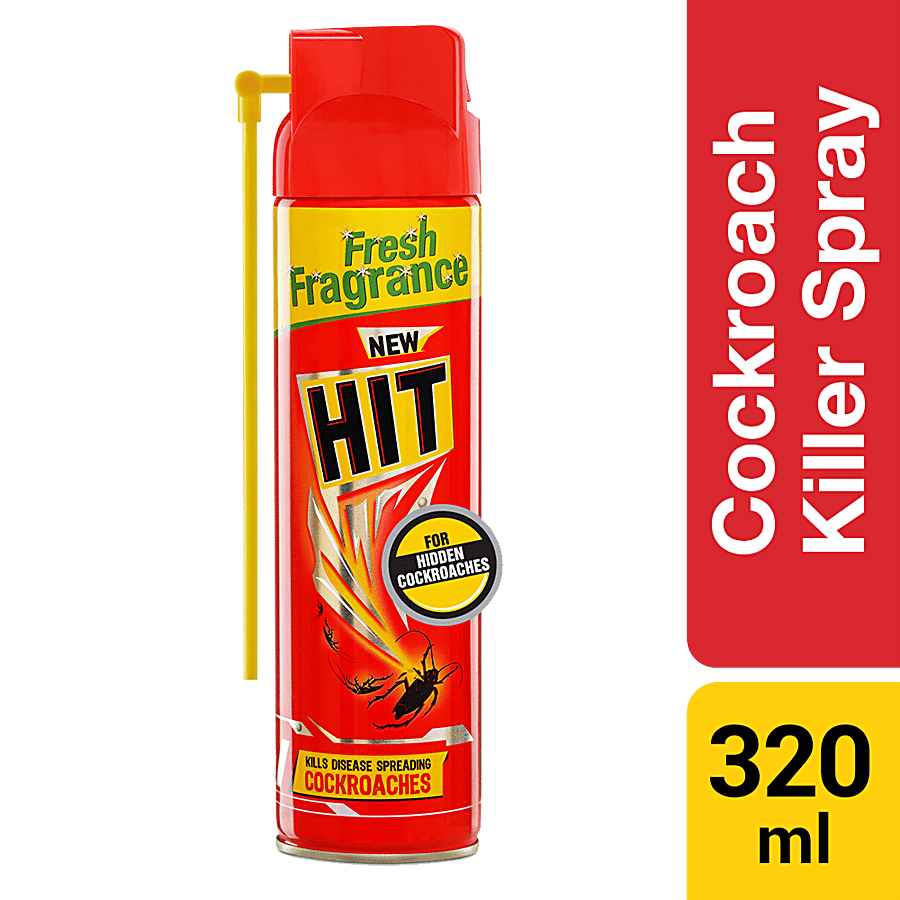Hit Cockroach Killer Spray, 320 Ml