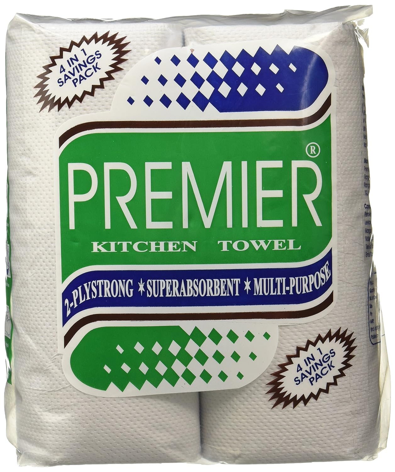 Premier Kitchen Towel, 60 Count Pouch (Pack Of 4)