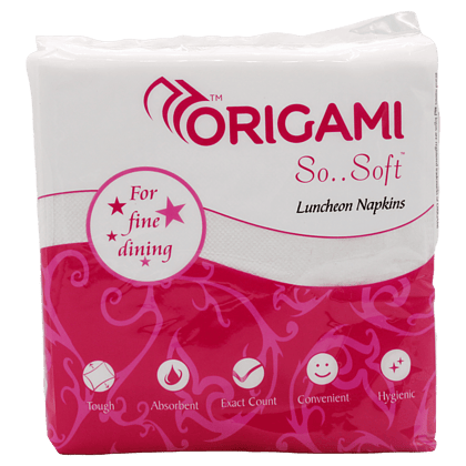 Origami So Soft Plain Luncheon Napkins (32 X 32 Cm), 50 Pcs