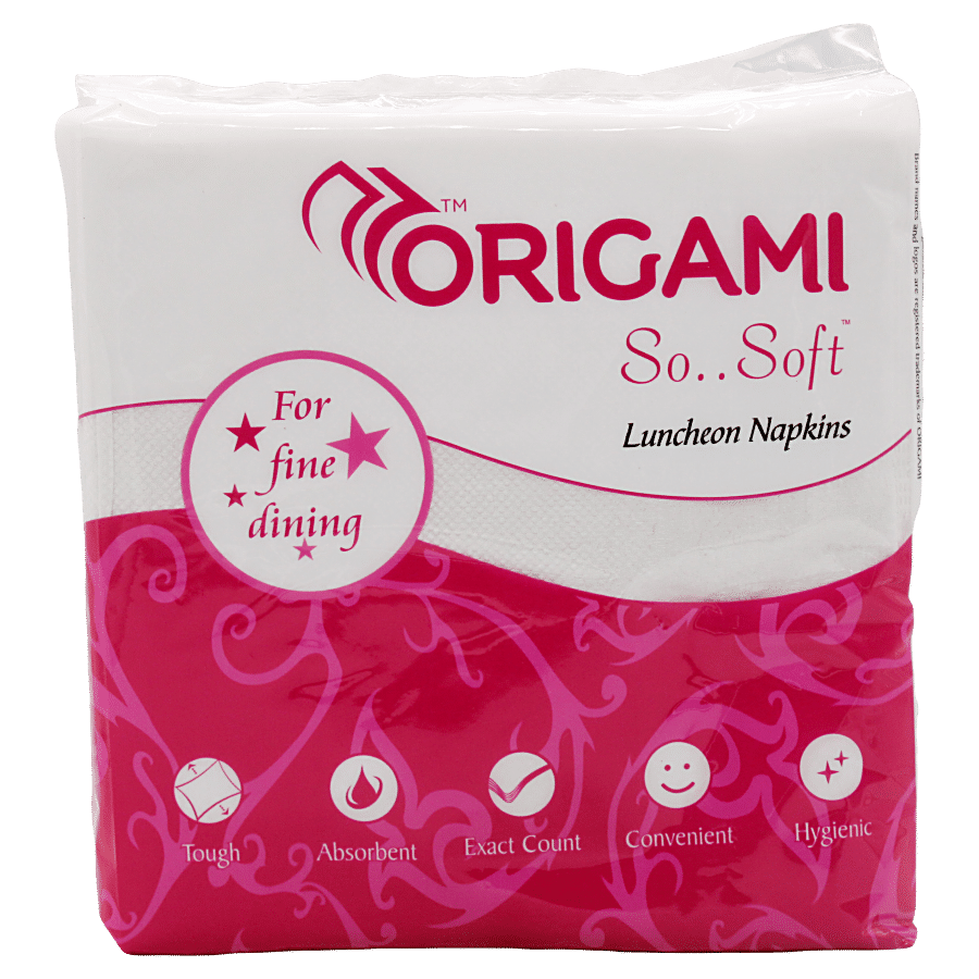Origami So Soft Plain Luncheon Napkins (32 X 32 Cm) - 50 sheets