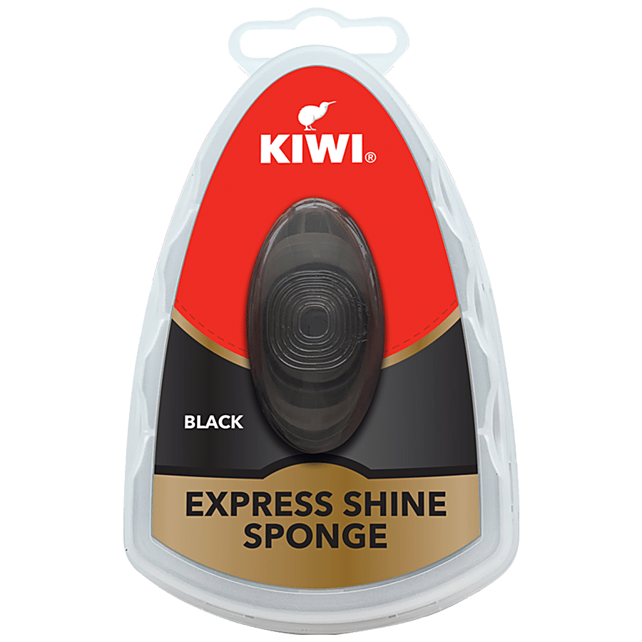Kiwi Express Shine Sponge, Black, 5 Ml