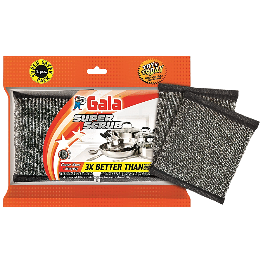 Gala Super Scrub, Hard, 2 Pcs