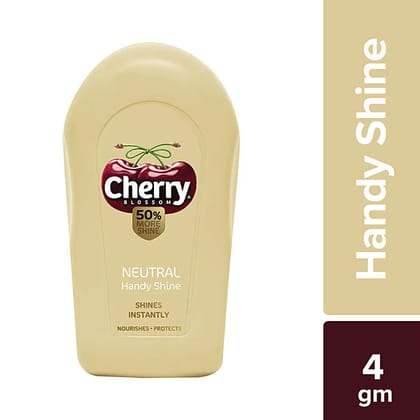 Cherry Blossom Shoe Shiner Sponge Handy Shine, Neutral, 4 G