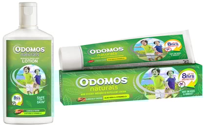 Dabur Odomos Naturals Non, Sticky Mosquito Repellent Cream, 100G