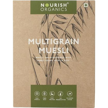 Nourish Organics Multigrain Muesli, 300 G