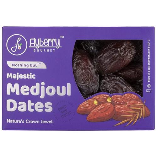 Flyberry Gourmet Medjoul Dates/Kharjura, 400 G