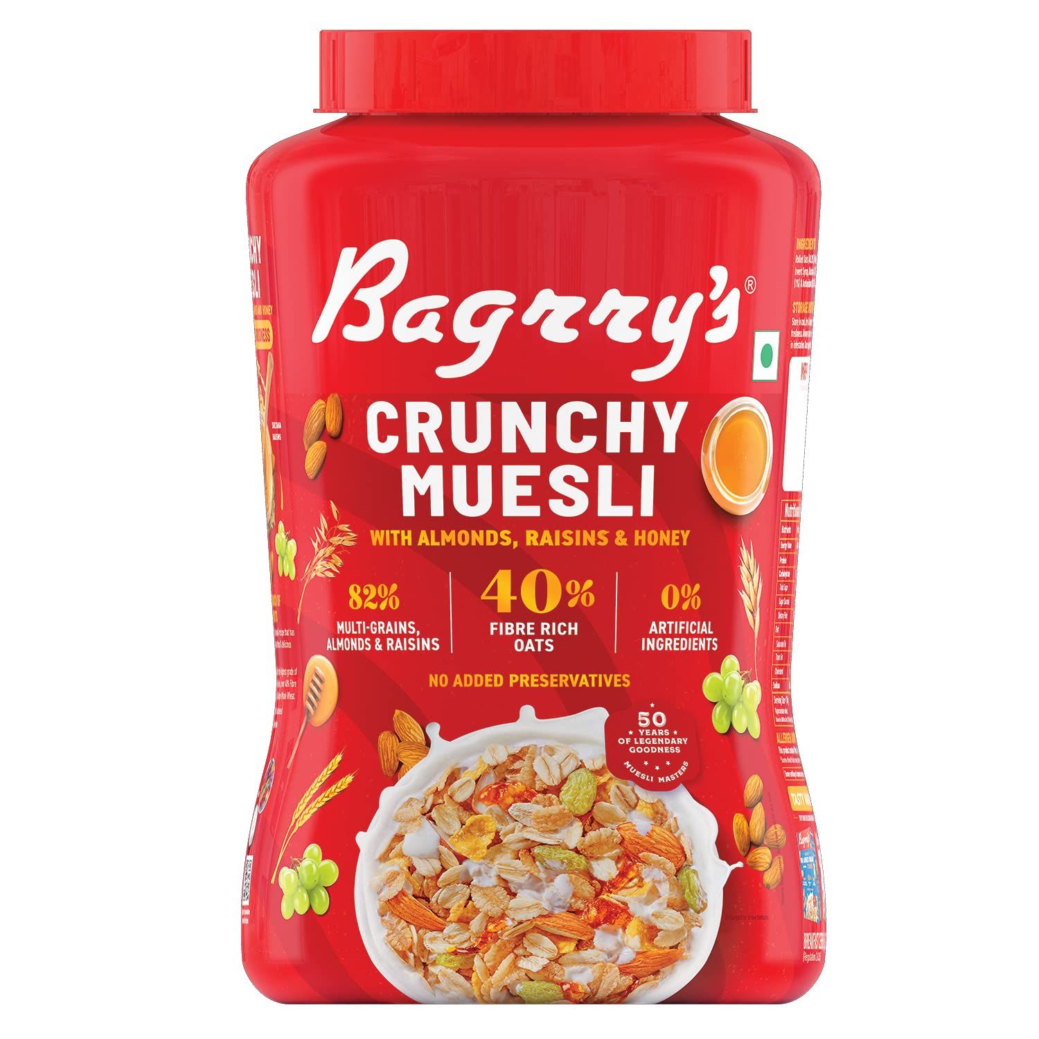 Bagrry's Crunchy Muesli 1Kg
