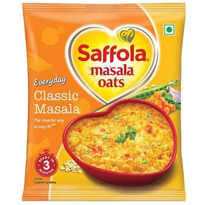 Saffola Masala Oats, Classic Masala, 38G