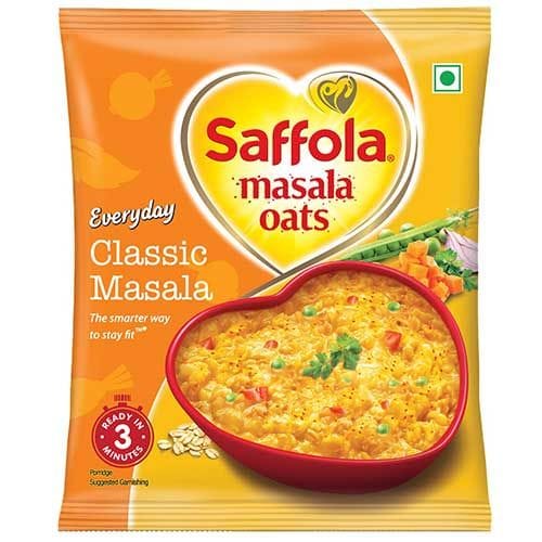 Saffola Masala Oats, Classic Masala, 38G
