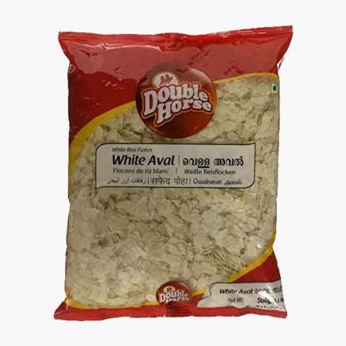 Double Horse White Aval Thin, 500G