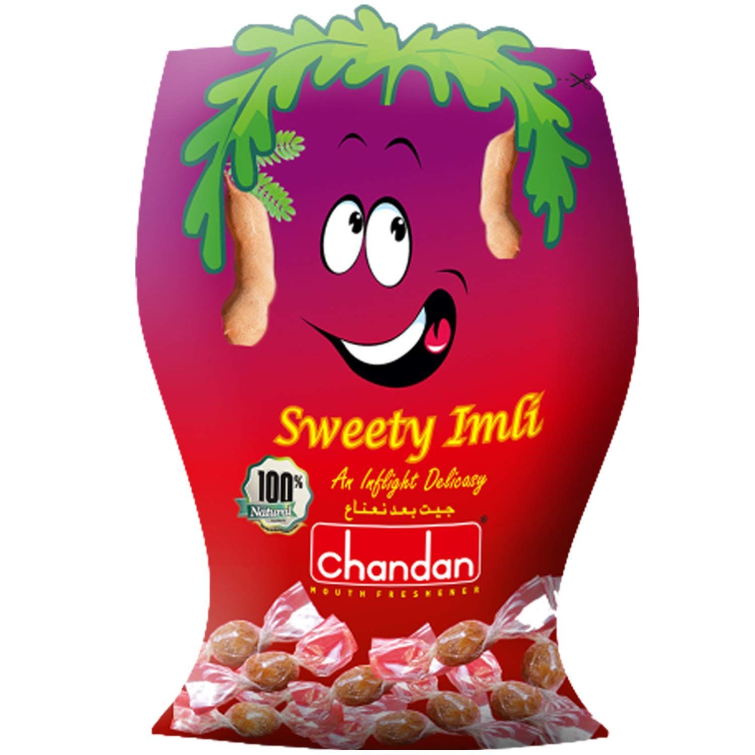 Chandan Mouth Freshener Sweety Imli Sweet And Sour Tamarind Candy, 150 Grams, Tamarind Pulp Candy, Rich In Anti, Oxidants