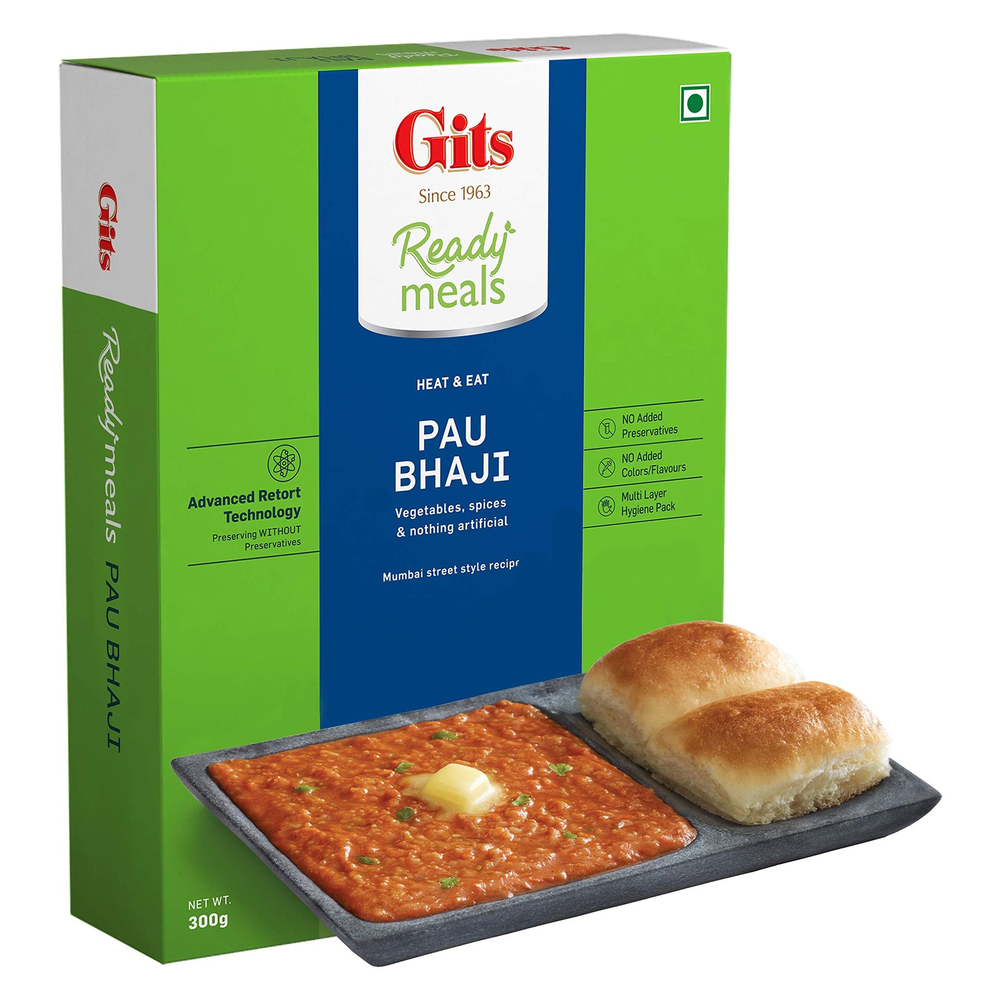 East End Gits Ready To Eat Pav Bhaji, 300G