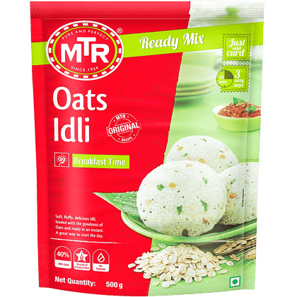 Mtr Original Oats Idli Ready Mix, 500 G Pouch