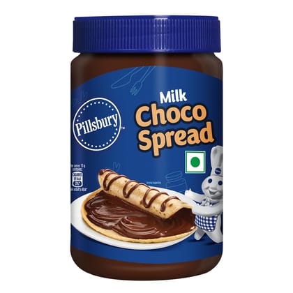 Pillsbury Milk Choco Spread, No Artificial Preservative |Tasty & Chocolaty, Top It On Cookies, Cho, 290G