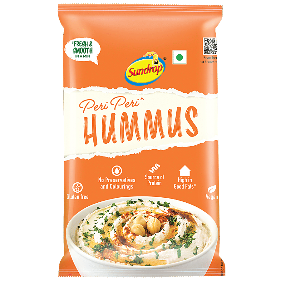 Sundrop Peri Peri Hummus, 100 G Pouch
