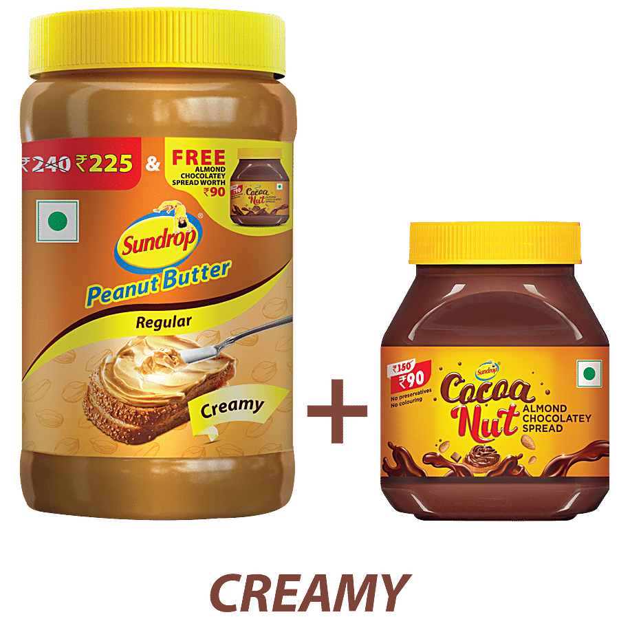 Sundrop Peanut Butter Creamy, 462 G