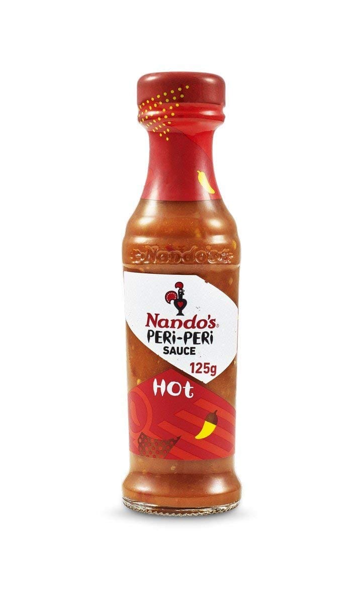 Nando's Peri Peri Chilli Sauce, Hot, 125G Product Of The Netherlands