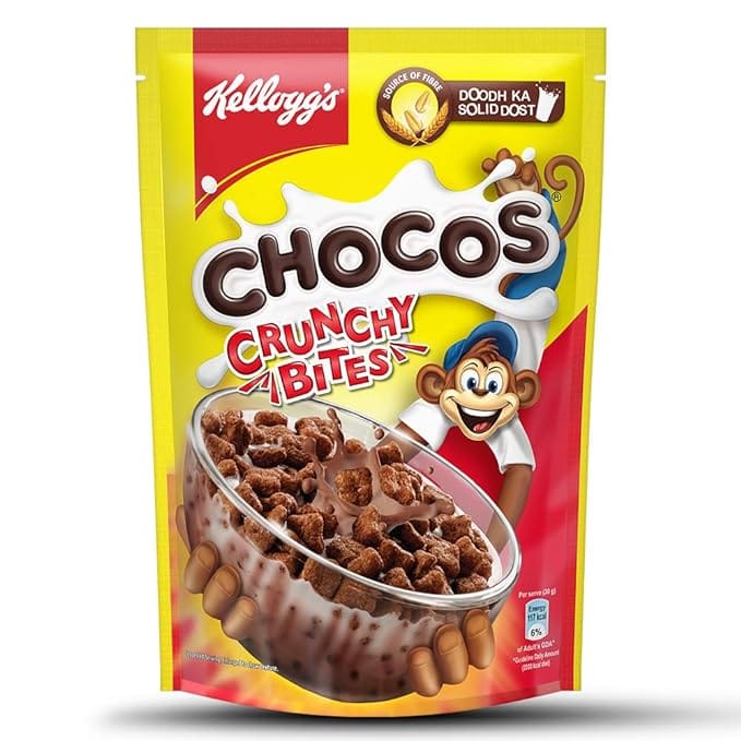 Kellogg's Kelloggs Chocos, Crunchy Bites, 375G