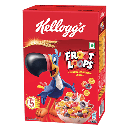 Kelloggs Froot Loops - Crunchy Multigrain Cereal, 285 g