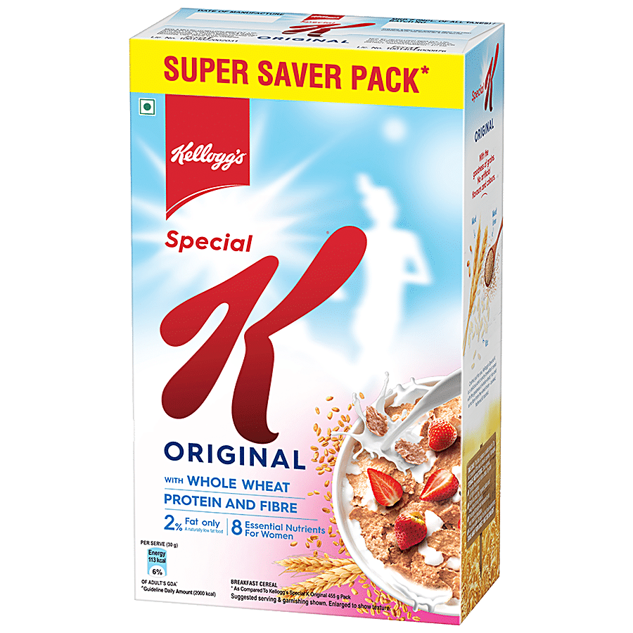 Kellogg's Original Special K, Low Fat, High In B Group Vitamins, Source Of Protein & Fibre, Breakfast Cereals, 935 G