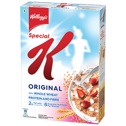 Kellogg's Original Special K, Low Fat, Breakfast Cereals, High In B Group Vitamins, Source Of Protein & Fibre, 455 G