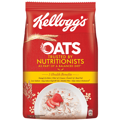 Kellogg's Oats, Low In Sodium, Soluble Fibre, Reduce Cholesterol, 900 G