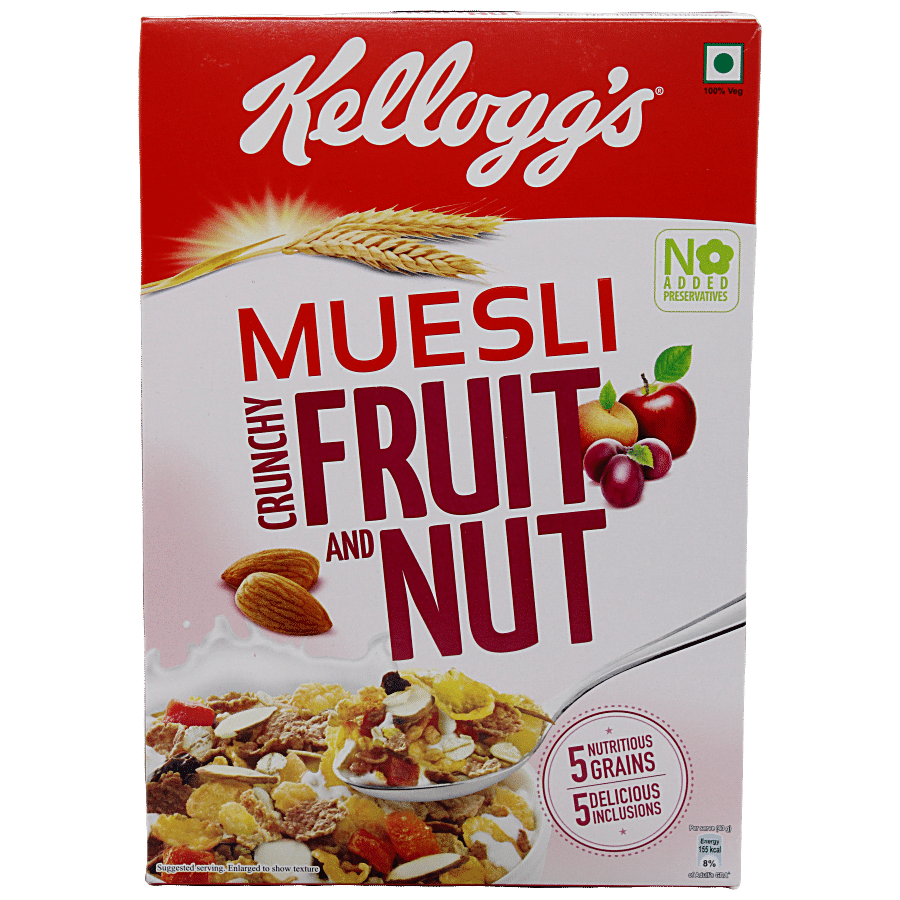 Kellogg's Muesli Fruit & Nut, 500 G Carton