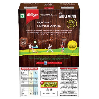 Kellogg's Chocos Ragi, 350 G