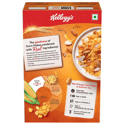 Kellogg's Corn Flakes With Real Almond & Honey, 300 G Kellogg's Corn Flakes With Real Almond & Honey, 300 G